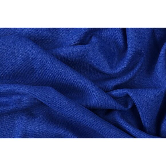 ⚡Women's Blue Pashmina Shawls Evening Dress Bridesmaid Winter Warm Long Scarf - Picture 6 of 7